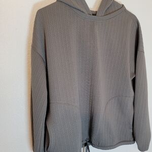 MAX STUDIO GRAY HOODIE SZ S